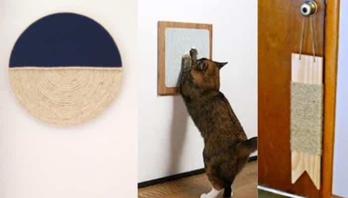 como fazer arranhador para gatos de parede